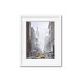 Picture of Yellow Taxi In New York _GroupedProduct_Rectangle_Portrait_Framed_Matted_