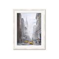 Picture of Yellow Taxi In New York _GroupedProduct_Rectangle_Portrait_Framed_Matted_