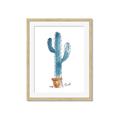 Picture of Cactus _GroupedProduct_Rectangle_Portrait_Framed_Matted_