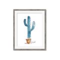 Picture of Cactus _GroupedProduct_Rectangle_Portrait_Framed_Matted_