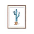 Picture of Cactus _GroupedProduct_Rectangle_Portrait_Framed_Matted_
