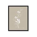 Picture of Neutral Plant V _GroupedProduct_Rectangle_Portrait_Framed_Matted_