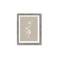 Picture of Neutral Plant V _GroupedProduct_Rectangle_Portrait_Framed_Matted_