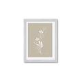 Picture of Neutral Plant V _GroupedProduct_Rectangle_Portrait_Framed_Matted_