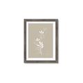 Picture of Neutral Plant V _GroupedProduct_Rectangle_Portrait_Framed_Matted_
