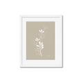 Picture of Neutral Plant V _GroupedProduct_Rectangle_Portrait_Framed_Matted_