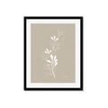 Picture of Neutral Plant V _GroupedProduct_Rectangle_Portrait_Framed_Matted_
