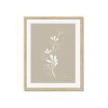 Picture of Neutral Plant V _GroupedProduct_Rectangle_Portrait_Framed_Matted_