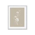 Picture of Neutral Plant V _GroupedProduct_Rectangle_Portrait_Framed_Matted_