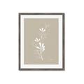 Picture of Neutral Plant V _GroupedProduct_Rectangle_Portrait_Framed_Matted_