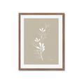 Picture of Neutral Plant V _GroupedProduct_Rectangle_Portrait_Framed_Matted_