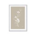 Picture of Neutral Plant V _GroupedProduct_Rectangle_Portrait_Framed_Matted_