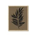 Picture of Silhouette Leaves _GroupedProduct_Rectangle_Portrait_Framed_Matted_