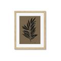 Picture of Silhouette Leaves _GroupedProduct_Rectangle_Portrait_Framed_Matted_