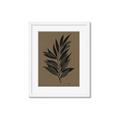 Picture of Silhouette Leaves _GroupedProduct_Rectangle_Portrait_Framed_Matted_