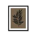 Picture of Silhouette Leaves _GroupedProduct_Rectangle_Portrait_Framed_Matted_
