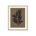 Picture of Silhouette Leaves _GroupedProduct_Rectangle_Portrait_Framed_Matted_