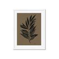 Picture of Silhouette Leaves _GroupedProduct_Rectangle_Portrait_Framed_Matted_