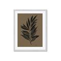 Picture of Silhouette Leaves _GroupedProduct_Rectangle_Portrait_Framed_Matted_