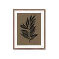 Picture of Silhouette Leaves _GroupedProduct_Rectangle_Portrait_Framed_Matted_