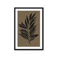 Picture of Silhouette Leaves _GroupedProduct_Rectangle_Portrait_Framed_Matted_