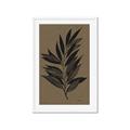 Picture of Silhouette Leaves _GroupedProduct_Rectangle_Portrait_Framed_Matted_