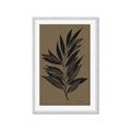 Picture of Silhouette Leaves _GroupedProduct_Rectangle_Portrait_Framed_Matted_