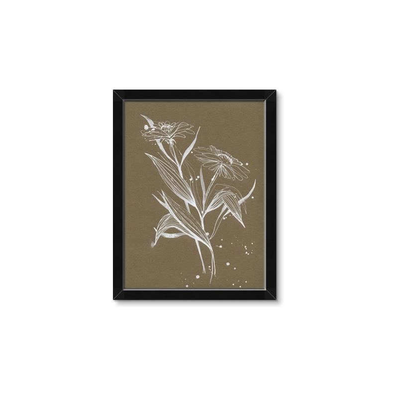 Picture of Neutral Plant  III _GroupedProduct_Rectangle_Portrait_Framed_Matted_