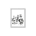 Picture of Silhouette Leaves I  _GroupedProduct_Rectangle_Portrait_Framed_Matted_