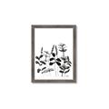 Picture of Silhouette Leaves I  _GroupedProduct_Rectangle_Portrait_Framed_Matted_