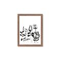 Picture of Silhouette Leaves I  _GroupedProduct_Rectangle_Portrait_Framed_Matted_