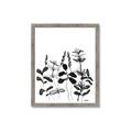 Picture of Silhouette Leaves I  _GroupedProduct_Rectangle_Portrait_Framed_Matted_