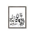 Picture of Silhouette Leaves I  _GroupedProduct_Rectangle_Portrait_Framed_Matted_