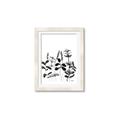 Picture of Silhouette Leaves I  _GroupedProduct_Rectangle_Portrait_Framed_Matted_