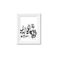Picture of Silhouette Leaves I  _GroupedProduct_Rectangle_Portrait_Framed_Matted_