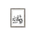 Picture of Silhouette Leaves I  _GroupedProduct_Rectangle_Portrait_Framed_Matted_