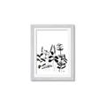 Picture of Silhouette Leaves I  _GroupedProduct_Rectangle_Portrait_Framed_Matted_