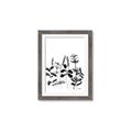 Picture of Silhouette Leaves I  _GroupedProduct_Rectangle_Portrait_Framed_Matted_