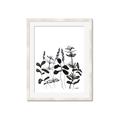 Picture of Silhouette Leaves I  _GroupedProduct_Rectangle_Portrait_Framed_Matted_