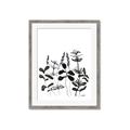 Picture of Silhouette Leaves I  _GroupedProduct_Rectangle_Portrait_Framed_Matted_