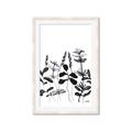 Picture of Silhouette Leaves I  _GroupedProduct_Rectangle_Portrait_Framed_Matted_