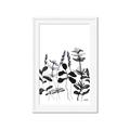Picture of Silhouette Leaves I  _GroupedProduct_Rectangle_Portrait_Framed_Matted_