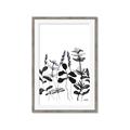 Picture of Silhouette Leaves I  _GroupedProduct_Rectangle_Portrait_Framed_Matted_