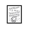 Picture of Silhouette Leaves III _GroupedProduct_Rectangle_Portrait_Framed_Matted_