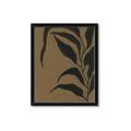 Picture of Silhouette Corn Leaves _GroupedProduct_Rectangle_Portrait_Framed_Matted_