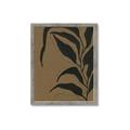 Picture of Silhouette Corn Leaves _GroupedProduct_Rectangle_Portrait_Framed_Matted_