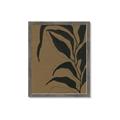 Picture of Silhouette Corn Leaves _GroupedProduct_Rectangle_Portrait_Framed_Matted_