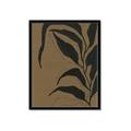 Picture of Silhouette Corn Leaves _GroupedProduct_Rectangle_Portrait_Framed_Matted_