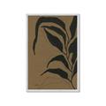 Picture of Silhouette Corn Leaves _GroupedProduct_Rectangle_Portrait_Framed_Matted_