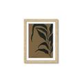 Picture of Silhouette Corn Leaves _GroupedProduct_Rectangle_Portrait_Framed_Matted_